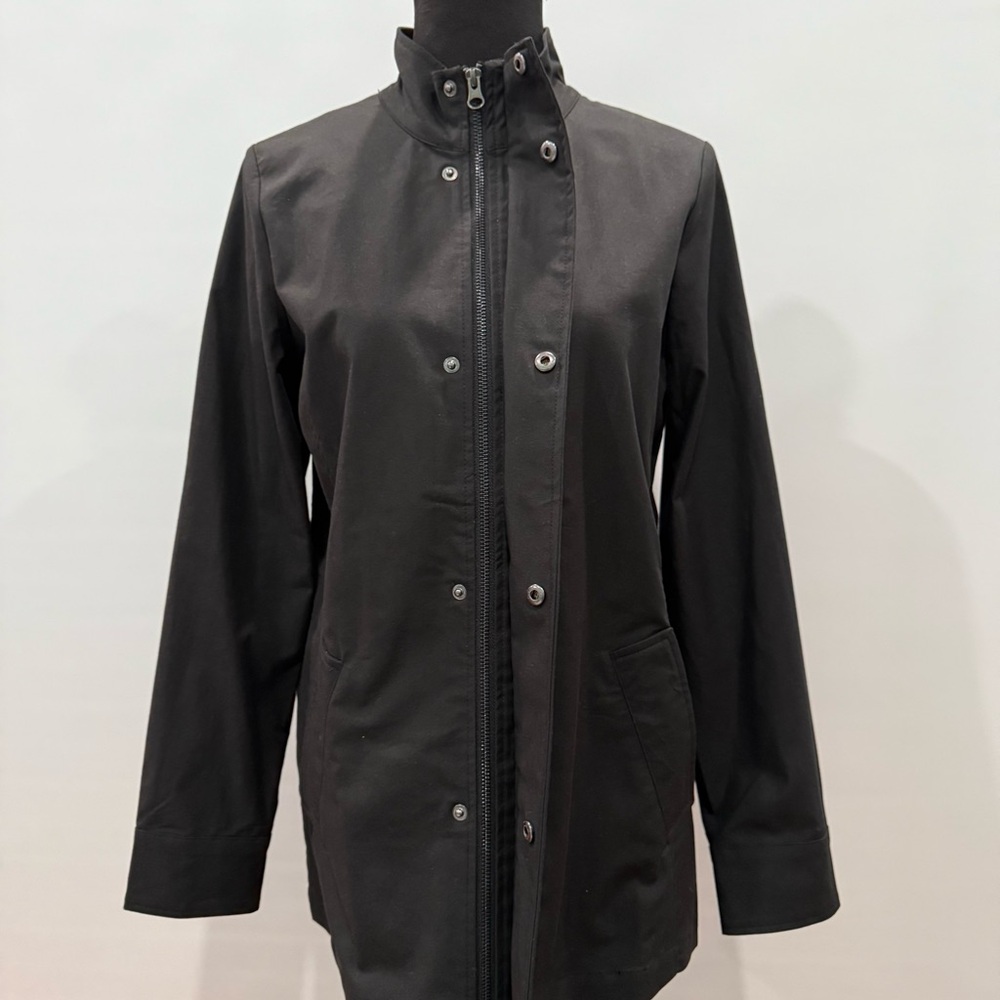 Universal Standard Black Utility Jacket - image 2